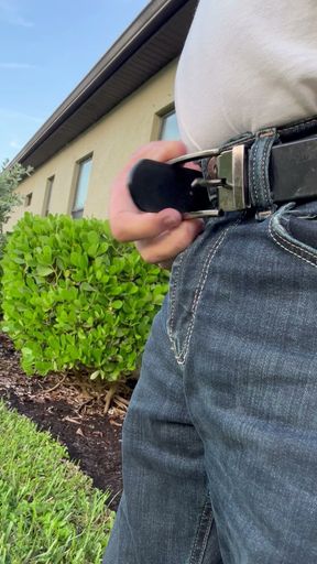 Strokin Outside