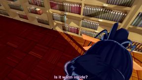 Akeno gives me a blowjob in a public library - DXD NTR Madness Series