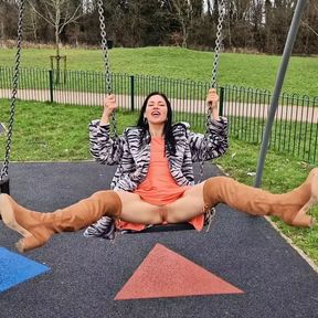 Naughty at the playground