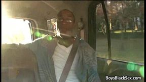 Blacks On Boys - Interracial Hardcore Gay Fuck Video 24