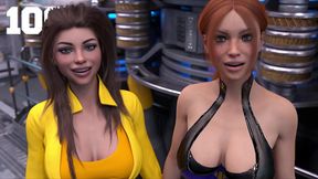 Hot Step Sisters Get Stranded In Space – Busty 3D Anime Adventure