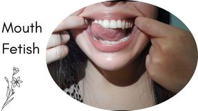 Opening my huge mouth wide open
