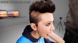 Quick Blowjob 3D Porn Anime Hentai SFM Deepthroat Blowjob Facefuck Gameplay totally different title and has at least 40% difference