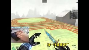 Cfseven77 raging the keyboard while playing taiji crossfire parkour