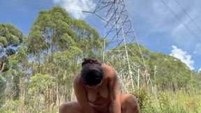 sex outside on a hike! [4k]