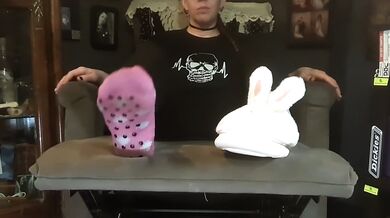 Easter Bunny is Cumming Early This Year! With Those Stinky Sweaty Pink Socks!