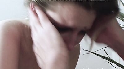 Blonde Deepthroat Blowjob