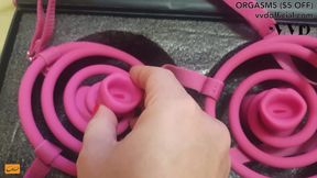 Vvd Vkini Unboxing and First Nipple Orgasm - Unlimited Orgasm