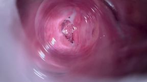 Hidden lens explores young juicy vagina&#x270C;