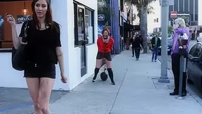 Chick Next Store Shocked And Bound In Public, Ass Fucked, Humiliated - PublicDisgrace