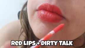 Red Lipstick tease– Dirty Talk in English & Spanish