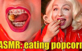Food fetish video ASMR mukbang