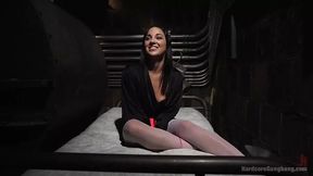 Basement Slut Gets Roughly Fucked by Five Men
