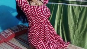 Desi Bhabhi's Pussy Exposed