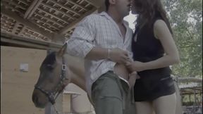 Him, His Lover and His Friend: Threesome in the Stable