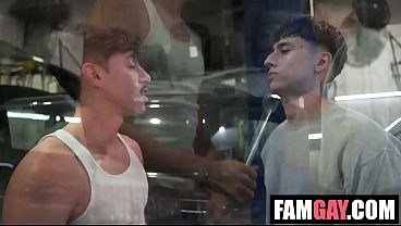Mechanic Did His ANAL OIL CHANGE Instead Angel Elias, Internet Papi