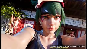 3D Porn : Overwatch - Kiriko Dick Ride Uncensored Hentai AI Generated Cartoon