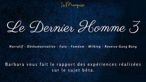 French Audio Story    You&#039;re the last man in a futa world 3