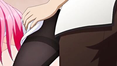 Big-titted Hentai chick gets pounded hard in this cartoon action