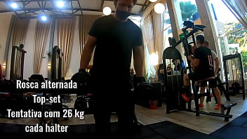 Treino de Bra&ccedil_o que faz crescer! (B&iacute_ceps e Tr&iacute_ceps   Desafio ao final)