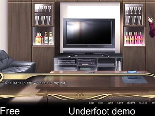 Underfoot demo (free game itchio) Visual Novel, Adult, cuckold, feet, foot-fetish, Comics, netorare, netorase, ntr, hose, r-eighteen