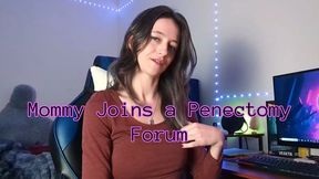 Step-Mommy Sage Eldritch Joins a Penectomy Forum