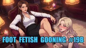 Foot Fetish Gooning #19B: Perfect Soles Brain-Melting Surrender (Animated)
