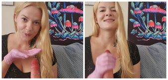 Discovering My BFs Glove Fetish