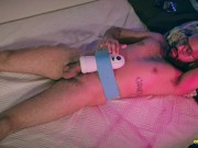 Big Dick Daddy Camilo Brown Hot Handsfree Cum Inside Automatic Toy