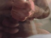 Cumming on a glass support