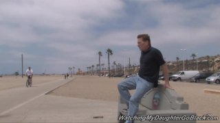 Cindi Loo Fucks BBC In Front Of Her Father