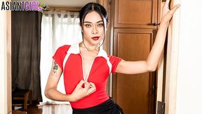 Bidie-in's tgirl masturbation scene