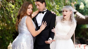 Mixed gender wedding fuck with Skylar Snow & Ruckus