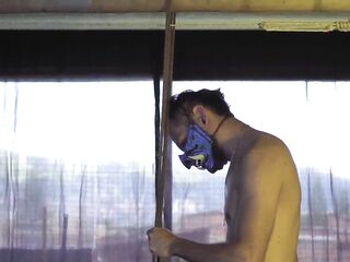 Suspension slavery ends on wild sex with brunette hair lalin girl
