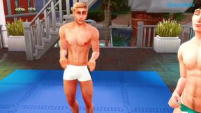 Hot Vacation Rough Fucked by Monster Cock in SIMs 4