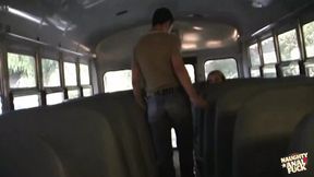 Sad babe's despair fades into ecstasy as bus driver's massive cock&#x1F32D; soothes her desires