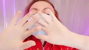 ASMR: surgical gloves