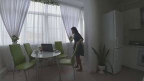 Photoshoot of a girl with a very painful left leg d