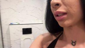german  princess trample her slave in bath before outgoing