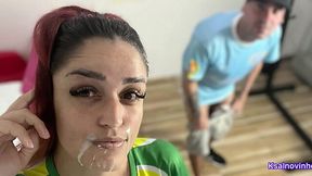 Slutty Teacher Bent Over Desk & Pounded in Classroom Fuck Fest