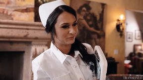 Transfixed - Trans and Cis Nurses Have Intense Orgy