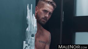 MaleNoir.com - Remy Cruze gets BBC sucked before fucking inked white boy raw
