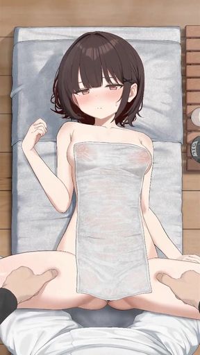 Intimate Massage Turns Steamy in Naughty Sketchbook Fantasy Scene