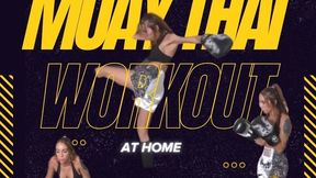 Muay Thai Training At Home(4k)