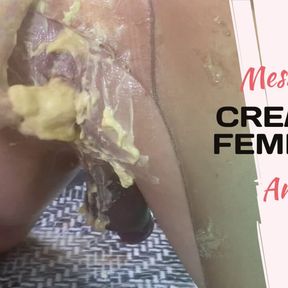 Extreme ANAL FEMDOM with BUTTER, CREAM and BANANAS