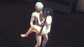 hestia a very lustful godess- danmarchi hentai