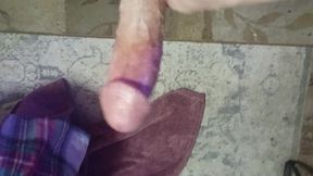 Me stroking my cock