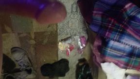 Me stroking my cock