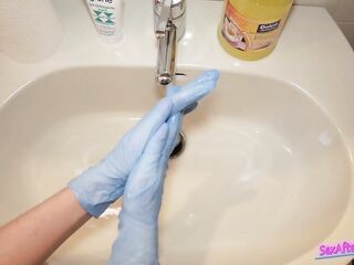 Wash your hands previous to masturbate on Pornhub - #SCRUBHUB