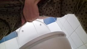 small public toilet big pee and farts